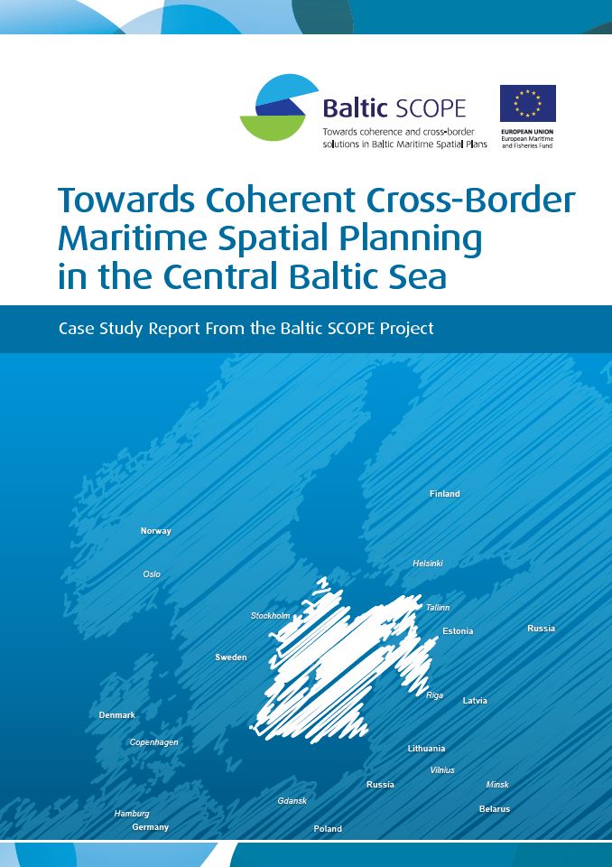 Omslag rapport - Towards coherent cross-border planning