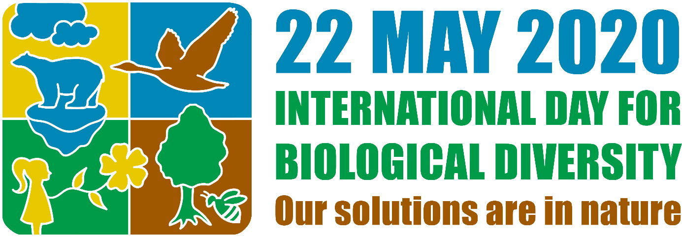 Logotyp för internationella dagen för biologisk mångfald