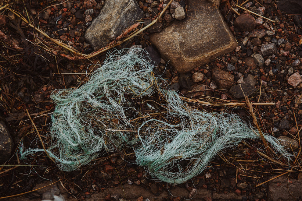 I Nordsjön hamnar stora mängder skräp varje år. Troligtvis sjunker det mesta till botten, och resten flyter omkring på havsytan eller spolas upp på stränder. Foto: Natalie Greppi