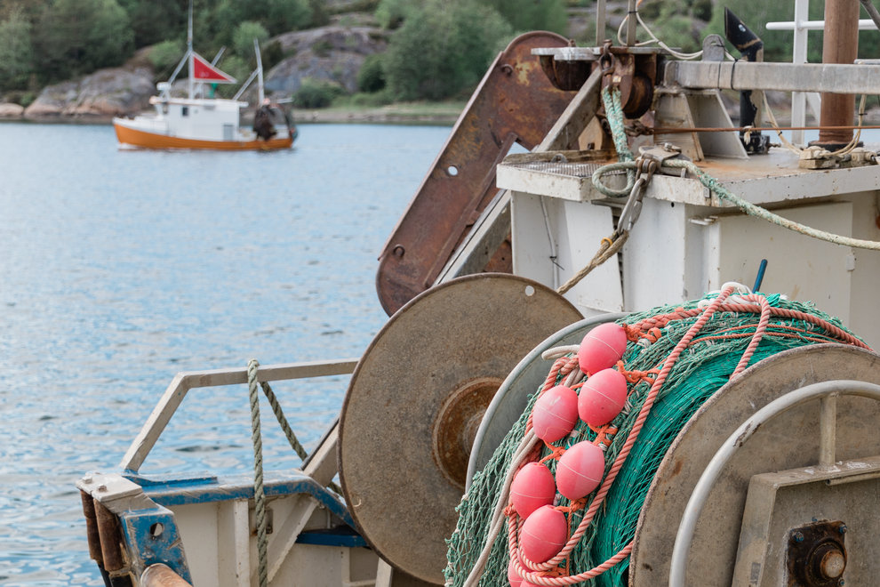 fiskebåtar i Västerhavet