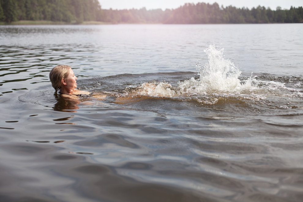 De allra flesta EU-baden i Sverige har god vattenkvalitet. Foto: Maja Kristin Nylander