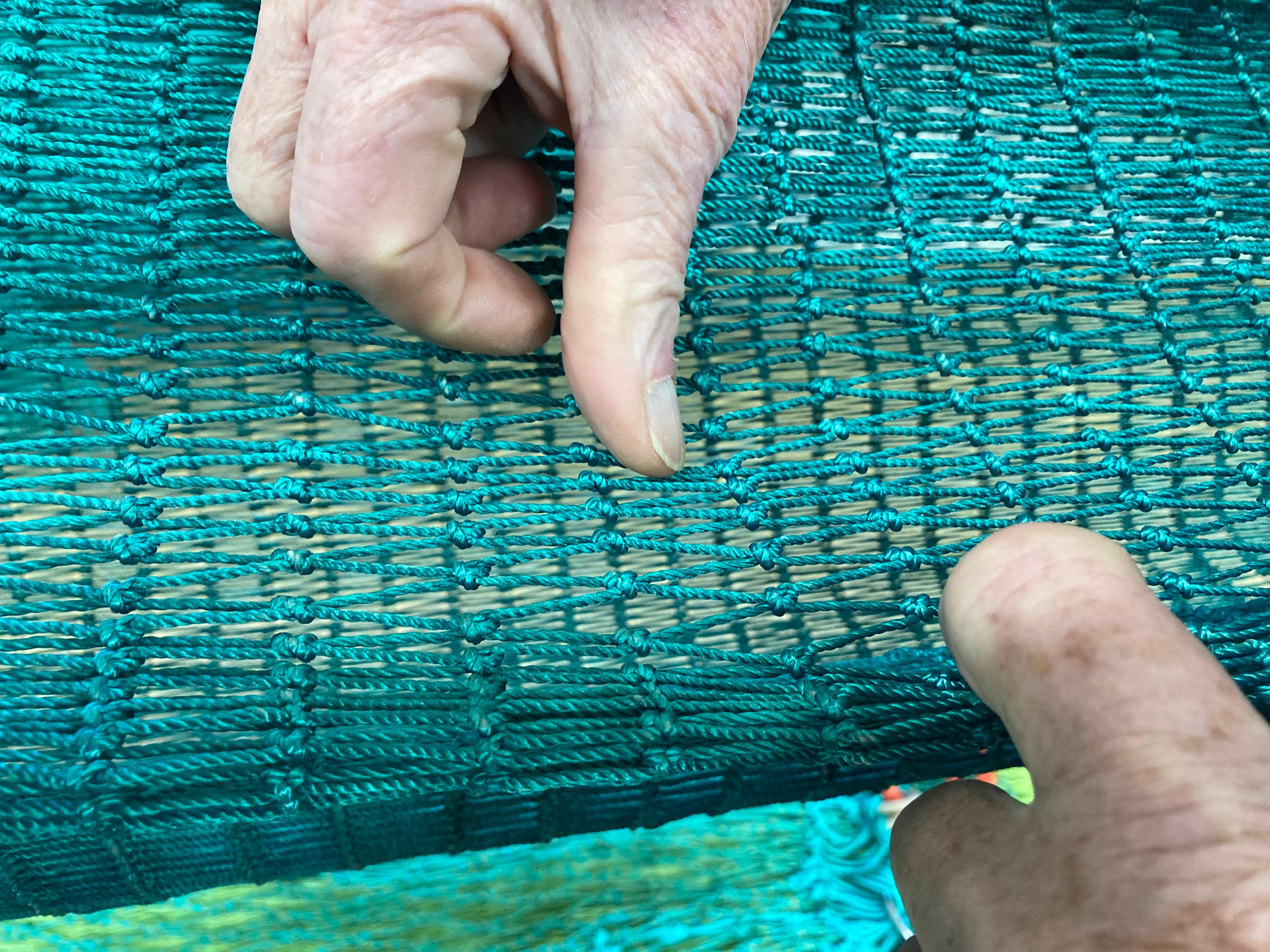 Den nya trålen är konstruerad för att vara lätt att demontera och för att de ingående materialen ska kunna sorteras och tas om hand på ett rationellt sätt. Foto: Sotenäs symbioscentrum