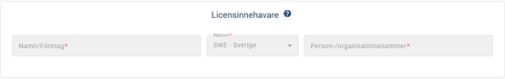 Figur 11 Bild av licensinnehavare