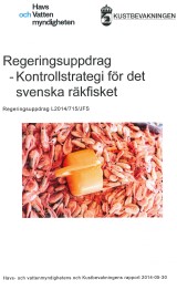 Länsstyrelsernas fisketillsyn 2011