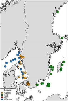 Karta från övervakningsmanualen Genetisk inomartsvariation