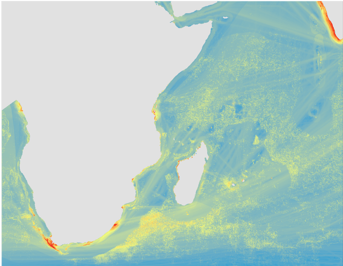 Example test drive for cumulative impact in East Africa in WIO Symphony.