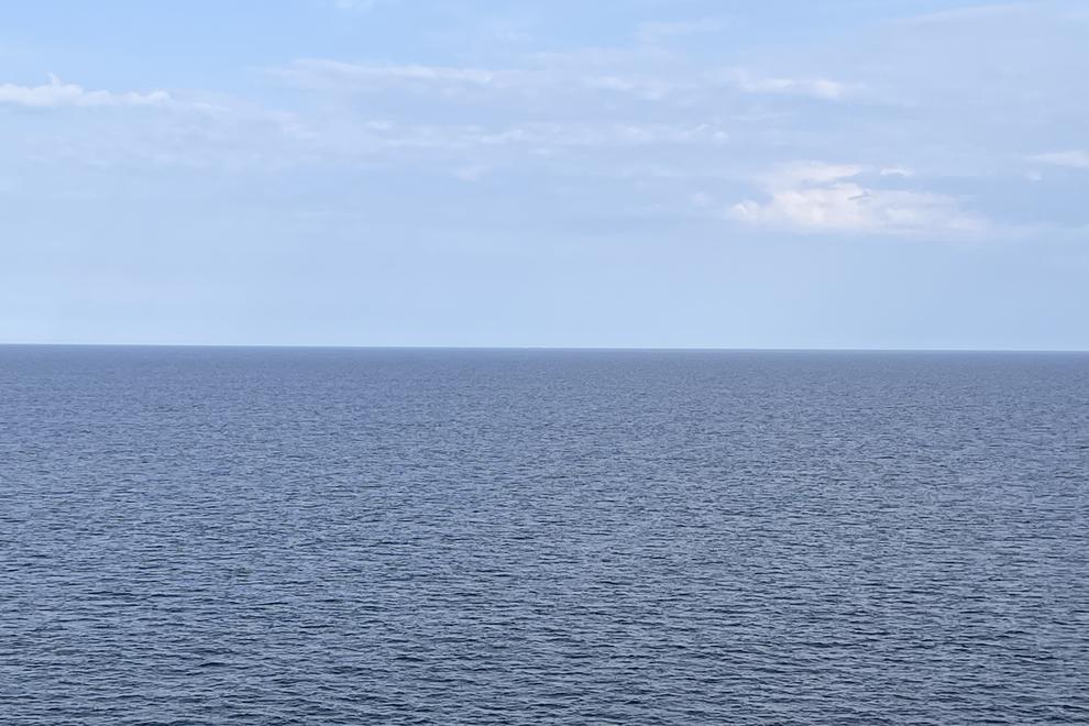 Horisont över havet