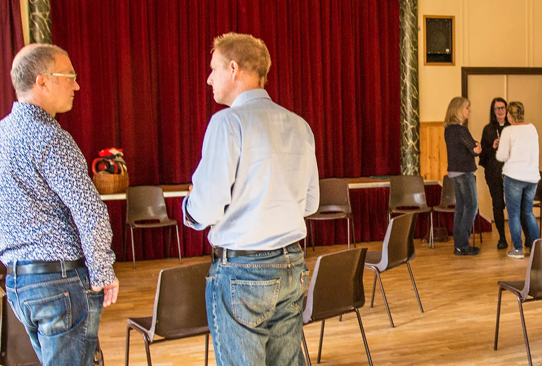 illustration för verktyget lyssna och berätta
