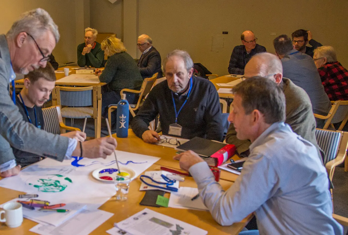 illustration för verktyget gemensamma visioner