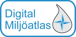Digital miljöatlas. Logotyp, illustration.