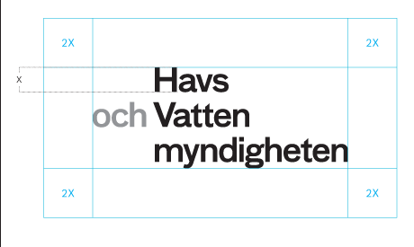 logotyp med frizon runtom.