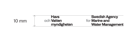 logotyp med mått liten