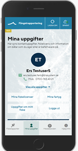 efr-appen vy mina uppgifter