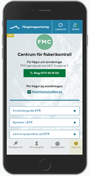 efr-appen centrum för fiskerikontroll