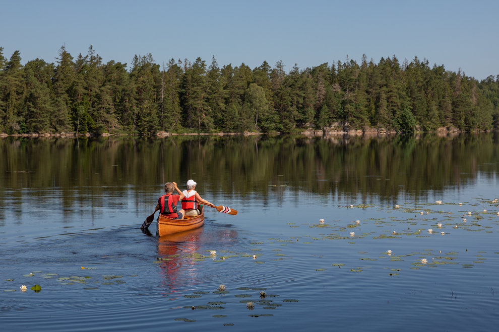 Sommarpaddling. Foto: Natalie Greppi