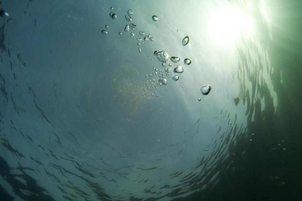 bubblor under vatten