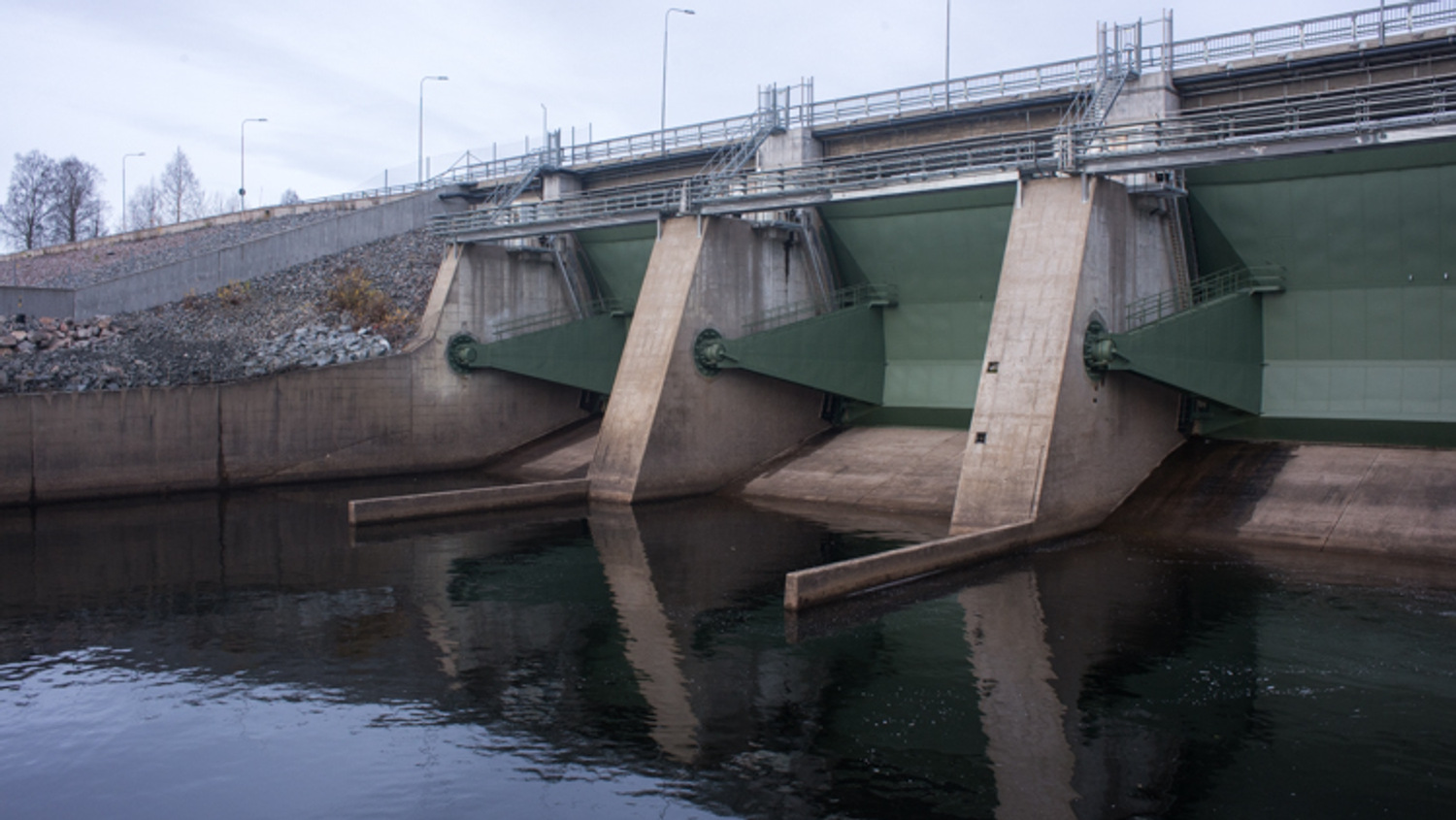 Bodens vattenkraftverk i Lule älv byggdes mellan åren 1967–72. Foto: Eva S Andersson