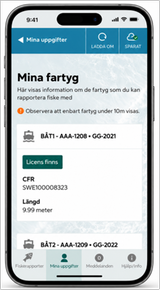illustration av efr app