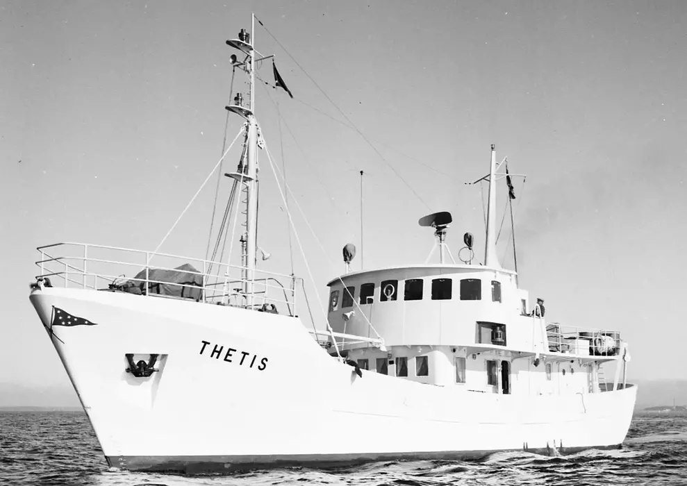 Thetis 5.  Startbild.