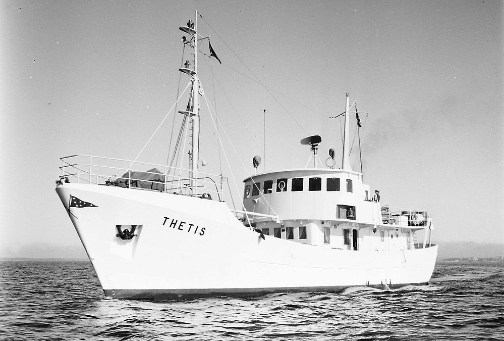 Thetis 2. Foto: Varvshistoriska föreningen Karlskrona. Startbild.